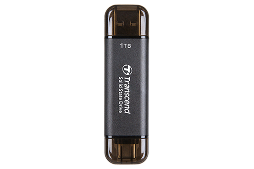 Transcend ESD310C Thunderbolt technology 1 TB USB Type-A to USB Type-C USB 3.2 Gen 2x2 Black