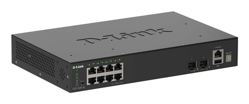 D-Link 10-Port Gigabit Stackable Smart Managed Switch with 2 x 10G SFP+ Ports