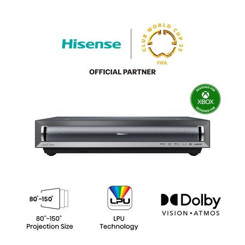 Hisense PX3TUK data projector 2700 ANSI lumens UHD 4K (3840x2160) Grey