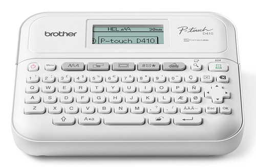 Brother PT-D410ZU1 label printer Thermal transfer 20 mm/sec Wired TZe QWERTY