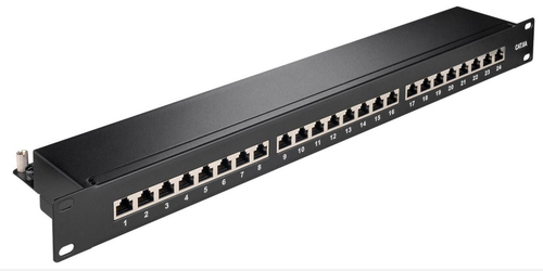 Lanview LVR-CAT6A-STP-LSA patch panel 1U