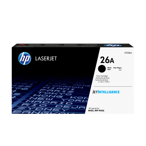 HP 26A Black Original LaserJet Toner Cartridge