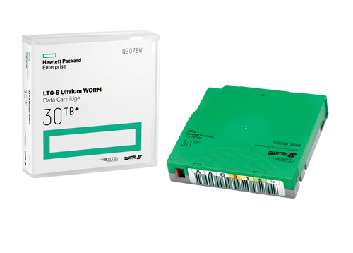 HPE LTO-8 Ultrium 30TB WORM Data Cartridge