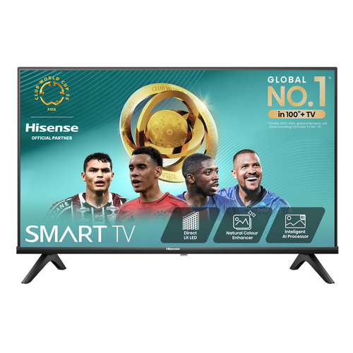 Hisense 32A4NTUK TV 81.3 cm (32") HD Smart TV Wi-Fi Black 200 cd/m²
