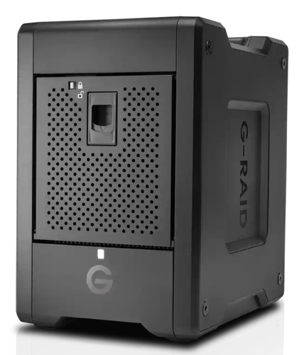 SanDisk G-RAID SHUTTLE 4 disk array 72 TB Desktop Black