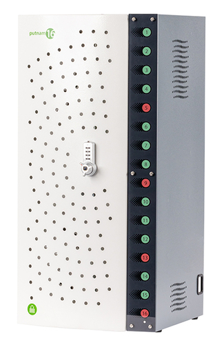 LocknCharge LNC10535 portable device management cart/cabinet Portable device management cabinet Black, Grey