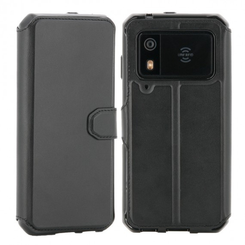 Mobilis 048058 mobile phone case 17 cm (6.7") Folio Black