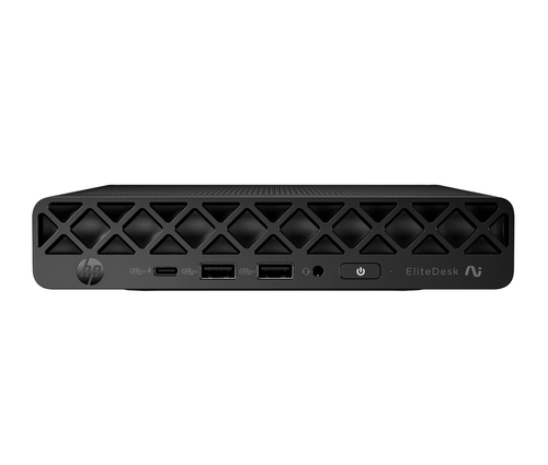 HP EliteDesk 8 Mini G1a AMD Ryzen™ 5 220 16 GB DDR5-SDRAM 256 GB SSD Windows 11 Pro Mini PC Black