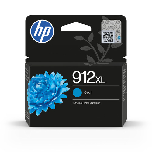 HP 912XL High Yield Cyan Original Ink Cartridge