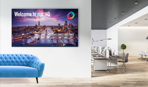 Avocor AVK-6510 Signage Display 165.1 cm (65") LED Wi-Fi 450 cd/m?? 4K Ultra HD Built-in processor Android 16/7