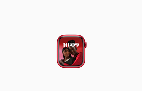 Apple Watch Series 8 OLED 41 mm Digital 396 x 484 pixels Touchscreen Red Wi-Fi GPS (satellite)