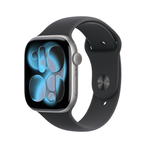 Apple Watch Series 11 GPS (Demo) 46mm Space Grey Aluminium Case with Black Sport Band - M/L