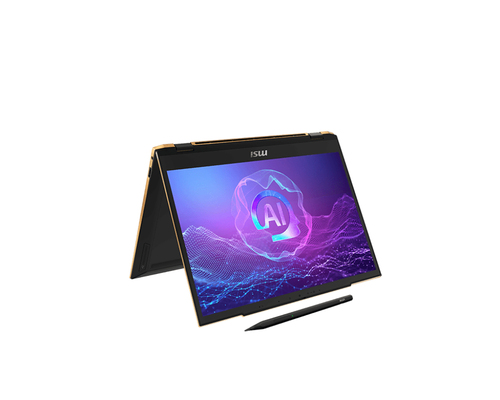 MSI SUMMIT 13 AI EVO A2HMTG-069UK laptop Intel Core Ultra 7 255H Hybrid (2-in-1) 33.8 cm (13.3") Touchscreen Full HD+ 32 GB LPDDR5-SDRAM 1 TB SSD Wi-Fi 7 (802.11be) Windows 11 Home Black