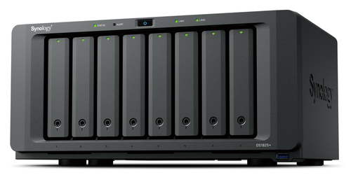 Synology DiskStation DS1825+ NAS/storage server Ryzen Embedded V1500B 8 GB DDR4 0 TB Black