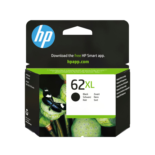 HP 62XL High Yield Original Ink Cartridge - Black
