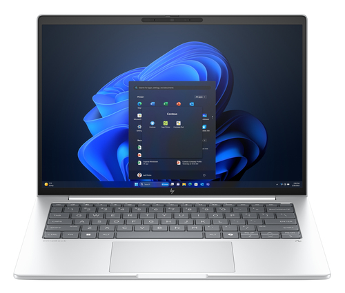 HP EliteBook 8 G1i 14 inch Notebook AI PC Wolf Pro Security Edition Intel Core Ultra 5 225U Laptop 35.6 cm (14") WUXGA 16 GB DDR5-SDRAM 512 GB SSD Wi-Fi 6E (802.11ax) Windows 11 Pro Silver