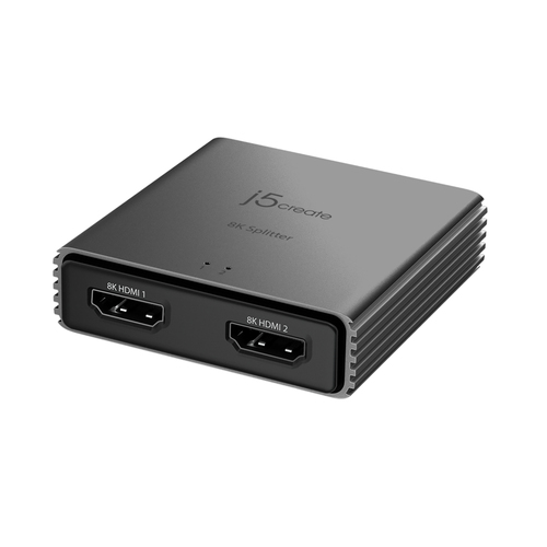 j5create JDSH812 ??8K HDMI™ 2.1 2-Way Splitter