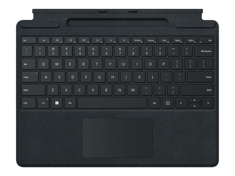 Microsoft Surface Pro Keyboard w/SlimPenCM SC EngBrit UK/Ireland Only Commercial Black