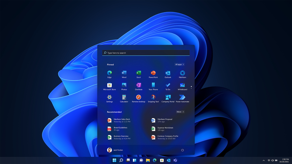 Windows 11 Pro - designed for hybrid work.