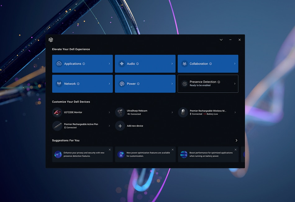 Dell Optimiser for Precision