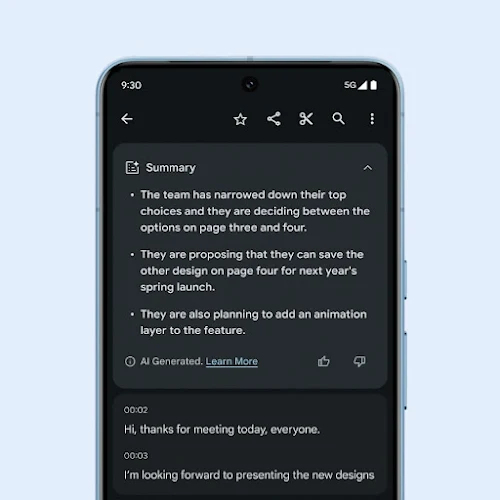 Pixel 8 Pro is now running Gemini Nano.