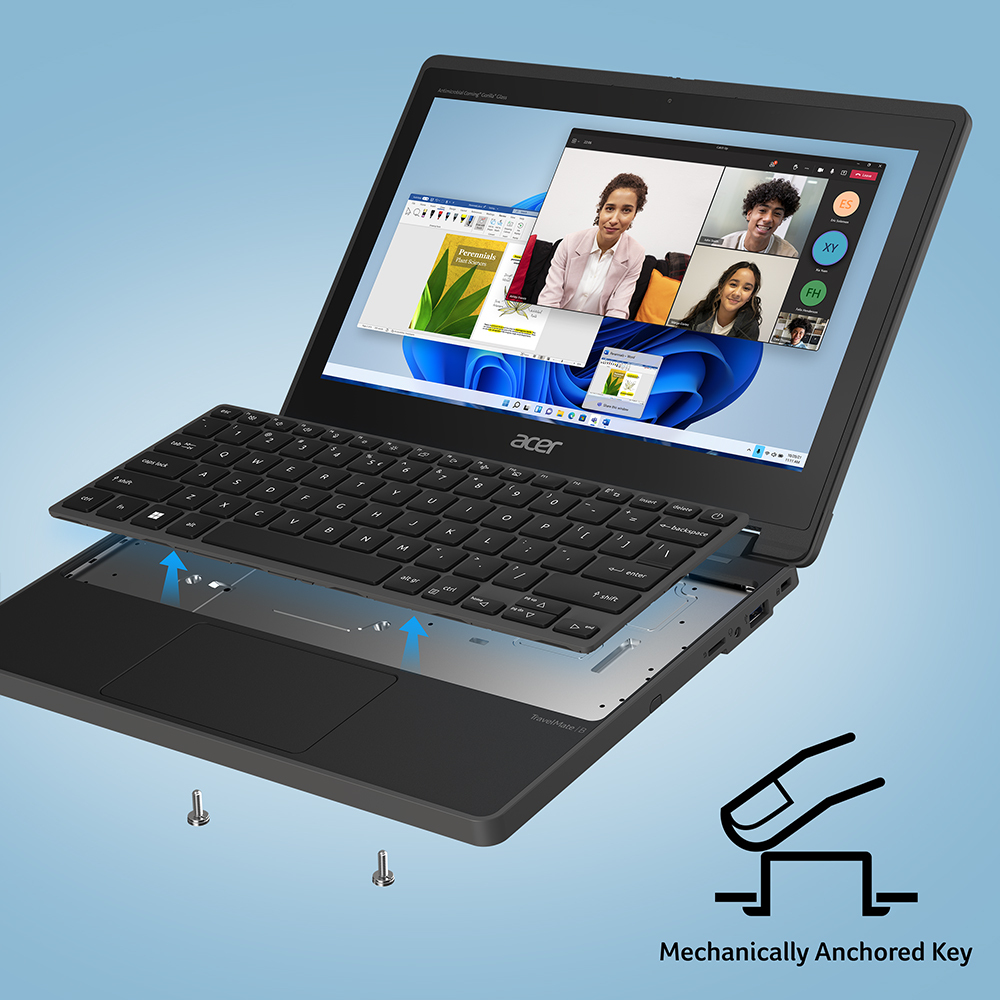 <b>Serviceable Keyboard Design</b>