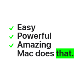 Yep, Mac does that.