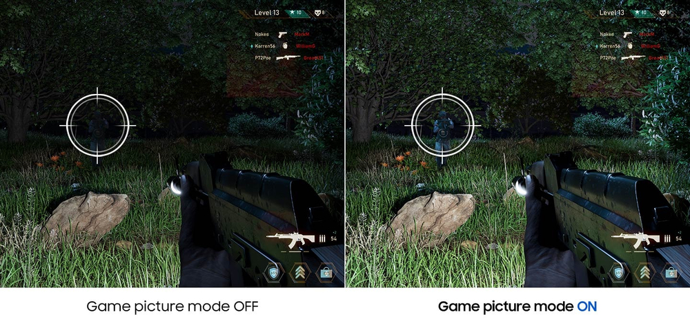 Optimised game settings for each genre