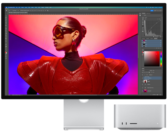 Studio Display and Mac Studio. Dream team.