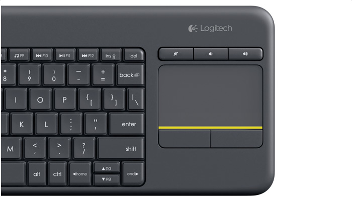 Media-friendly TV keyboard