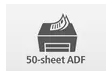 50-sheet ADF