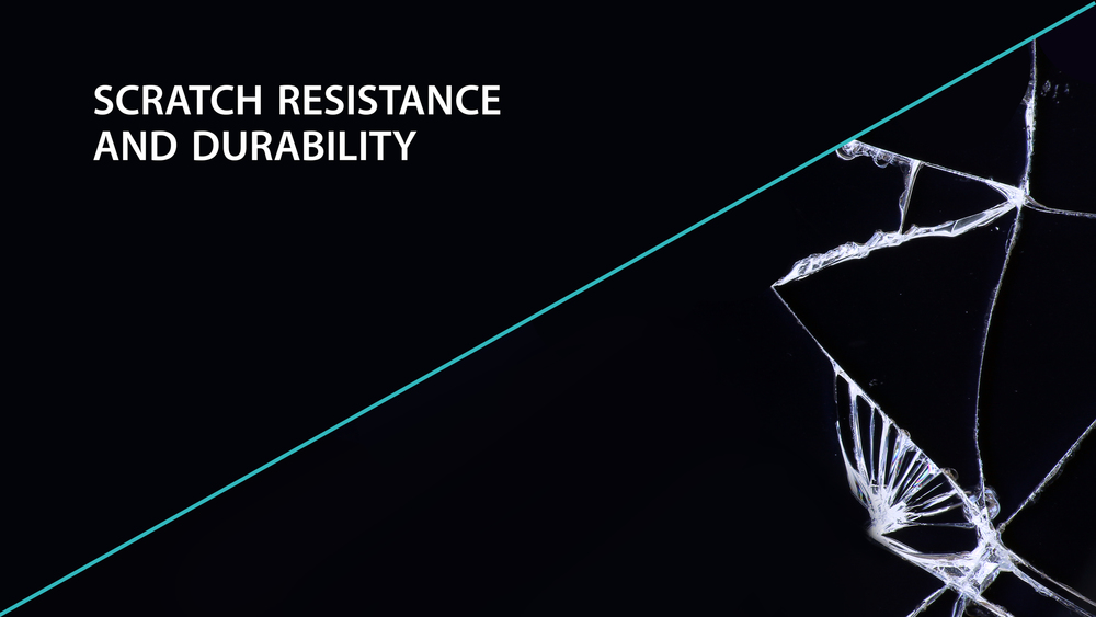 SCRATCH RESISTANT – MULTI-TOUCH SCREEN WITH 7H SURFACE HARDNESS