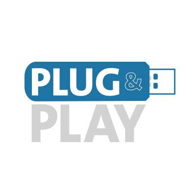 Plug & play USB connection.