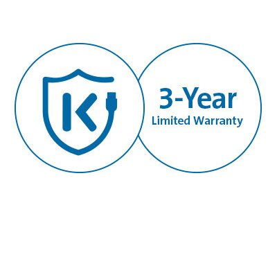 Free Kensington DockWorks™ software and three-year warranty