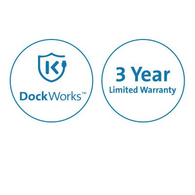 Free Kensington DockWorks™ Software and Three-Year Warranty